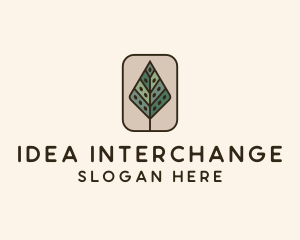 Landscaping Forest Tree logo design