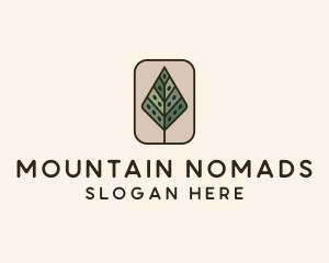 Landscaping Forest Tree logo design