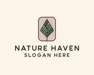 Landscaping Forest Tree logo design