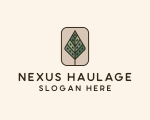 Landscaping Forest Tree logo design