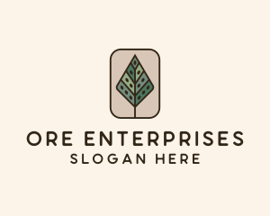 Landscaping Forest Tree logo design