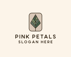 Landscaping Forest Tree logo design