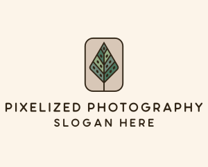 Landscaping Forest Tree logo design