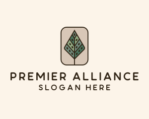 Landscaping Forest Tree logo design