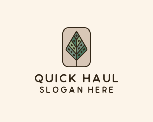 Landscaping Forest Tree logo design