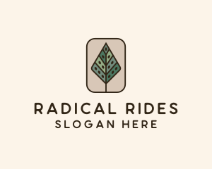 Landscaping Forest Tree logo design