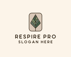 Landscaping Forest Tree logo design