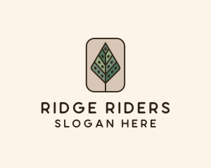 Landscaping Forest Tree logo design