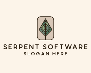 Landscaping Forest Tree logo design