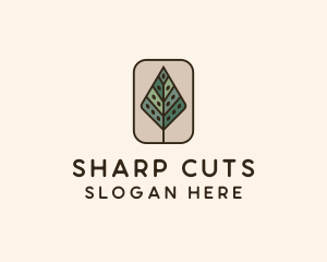 Landscaping Forest Tree logo design