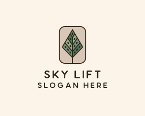 Landscaping Forest Tree logo design