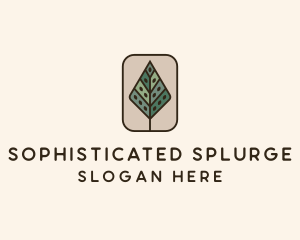 Landscaping Forest Tree logo design