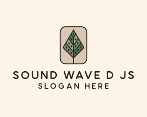 Landscaping Forest Tree logo design