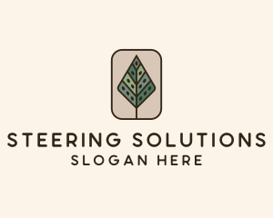 Landscaping Forest Tree logo design