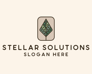 Landscaping Forest Tree logo design