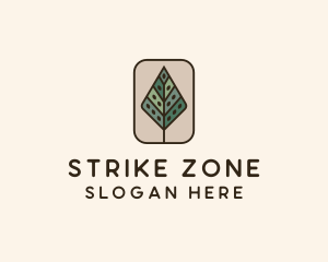 Landscaping Forest Tree logo design