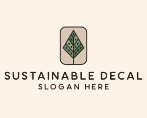 Landscaping Forest Tree logo design