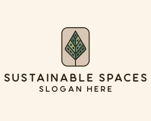 Landscaping Forest Tree logo design