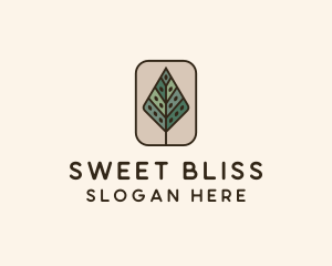 Landscaping Forest Tree logo design