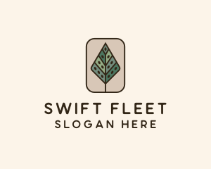 Landscaping Forest Tree logo design