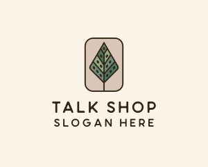 Landscaping Forest Tree logo design