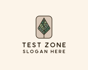 Landscaping Forest Tree logo design