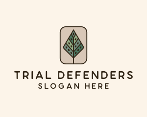 Landscaping Forest Tree logo design