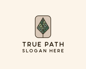 Landscaping Forest Tree logo design