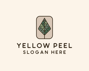 Landscaping Forest Tree logo design