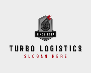 Automotive Turbo Engine logo design