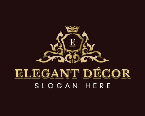 Elegant Royal Crest logo design