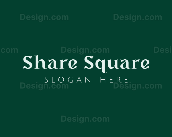 Elegant Modern Brand Logo