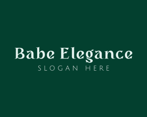 Elegant Modern Brand logo design