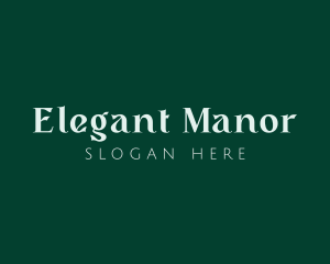 Elegant Modern Brand logo design