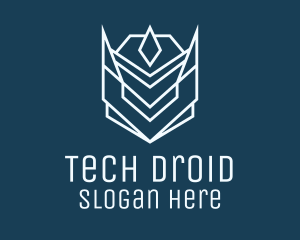 Space Droid Helmet logo