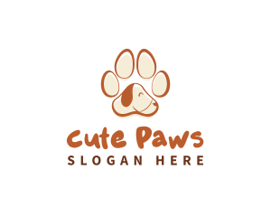 Paw Pet Dog logo design