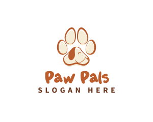 Paw Pet Dog logo design