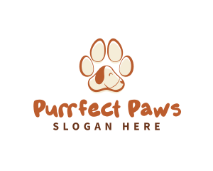 Paw Pet Dog logo design