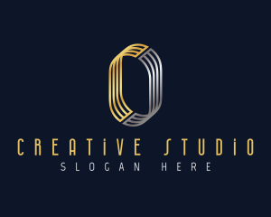 Premium Studio Letter O logo