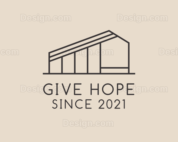 Storage Factory Building Architecture Logo