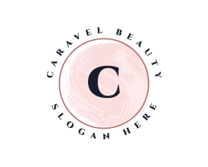 Classy Round Watercolor  logo design