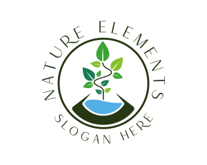 Nature Environmental Planting logo design