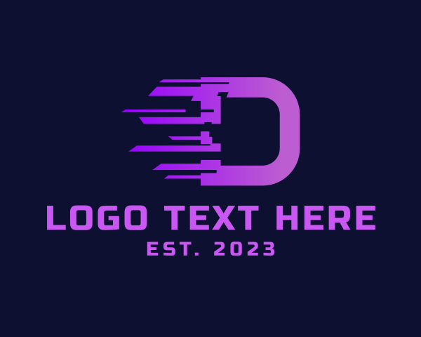 Data Transfer logo example 2