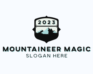 Mountain Hiker Adventure logo design