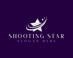 Cosmic Night Star logo design