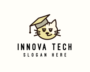 Cat Pet Graduate logo
