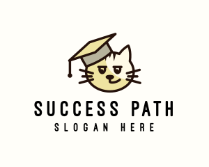 Cat Pet Graduate logo