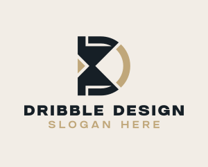 Interior Design Studio Letter D logo design