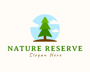 Nature Tree Park logo design