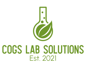 Green Medicinal Lab logo design